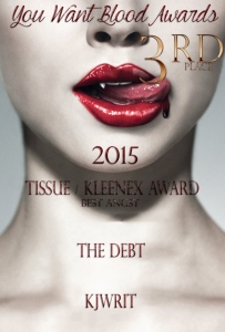 2015 tissue-kleenex-award-3rd-place-the-debt-by-kjwrit
